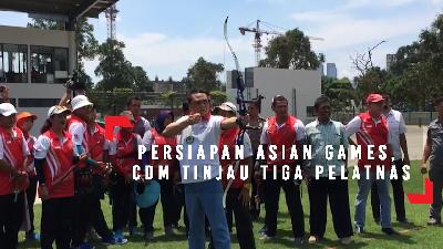 Persiapan Asian Games 2018, CdM Tinjau Tiga Pelatnas