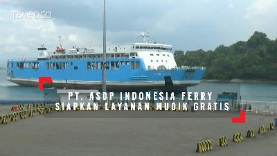 PT. ASDP Indonesia Ferry Siapkan Layanan Mudik Gratis