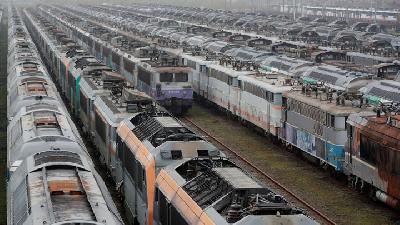Mengunjungi Kuburan Kereta Api di Prancis