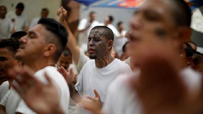 Potret Anggota Geng El Salvador yang Bertobat di Penjara