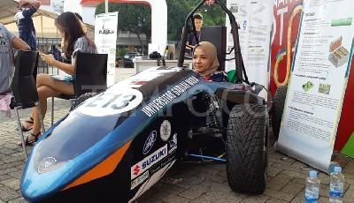IIMS 2018: Mobil Listrik Arjuna UGM Pakai Baterai Buatan Sendiri