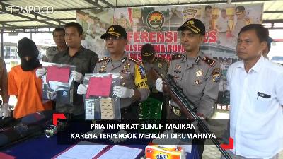 Pria Ini Nekat Bunuh Majikannya karena Terpergok Mencuri