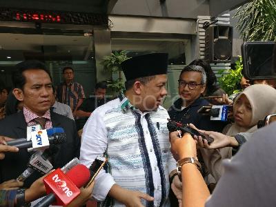 Fahri Hamzah Besar Hati MA Tolak Kasasi PKS Soal Pemecatannya