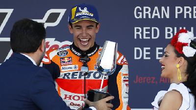 Juarai MotoGP Spanyol, Marc Marquez Puncaki Klasemen