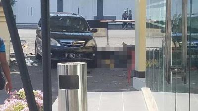 Bom di Mapolrestabes Surabaya Dilakukan dengan Motor Roda Dua