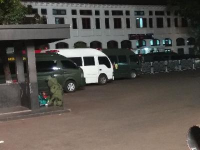 Tiga Orang Ditangkap di Depan Markas Besar TNI AD