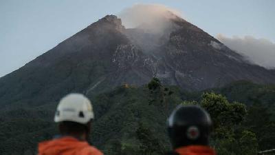 Status Gunung Merapi Naik menjadi Level Waspada