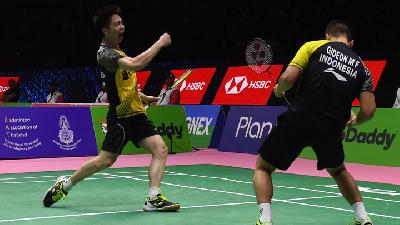 Piala Thomas 2018: Markus/Kevin Menang, Indonesia - Cina 1-1
