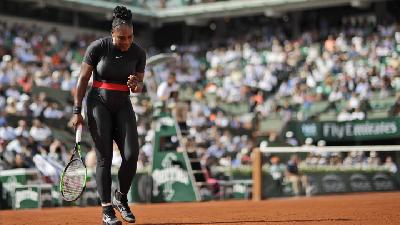 Prancis Terbuka: Serena Williams, Ratu dari Wakanda