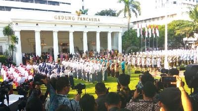 Peringati Hari Lahir Pancasila, Jokowi: Ini Harus Jadi Momentum