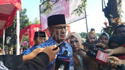 1 Juni 2018, Sandiaga Uno Sosialisasi Pancasila di Kampung Betawi