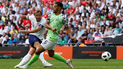 Inggris Vs Nigeria: Southg ate Puji Timnya Jelang Piala Dunia 2018
