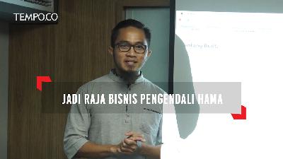 Jadi Raja Bisnis Pengendali Hama Berkat Internet