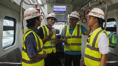 Agustus, LRT Jakarta Siap Beroperasi saat Asian Games 2018