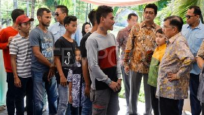 Gelar Halalbihalal di Makassar, JK Didatangi Ribuan Warga