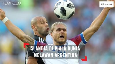 Debut Islandia di Piala Dunia Melawan Argentina
