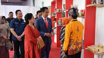 Presiden Jokowi Turunkan PPh Final UMKM Jadi 0,5 Persen 