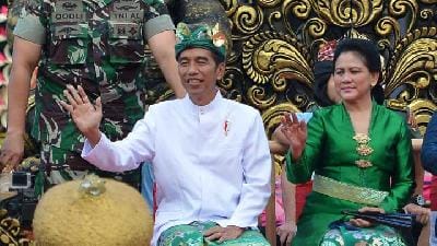 Presiden Jokowi Hadiri Pesta Kesenian Bali Ke-40