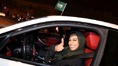 3 Bulan Boleh Mengendarai Mobil, Ini Reaksi Perempuan Arab Saudi