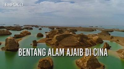Menakjubkan, Bentang Alam Yadan di Cina