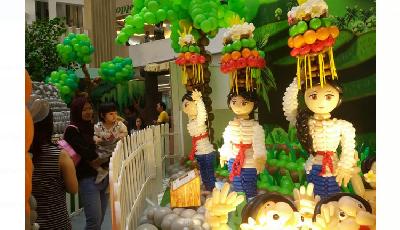 Libur Sekolah, Hidupkan Imajinasi Anak di Festival Seni Balon