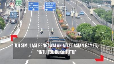 Pekan Depan Simulasi Terakhir Bus Asian Games 2018, Skenarionya?