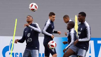 Prediksi Babak 8 Besar Piala Dunia 2018, Uruguay Vs Perancis