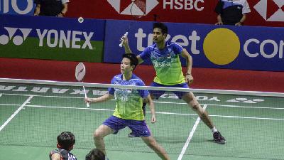 Indonesia Pastikan Satu Tiket Final Ganda Campuran Indonesia Open