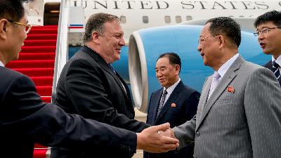 AS, Korsel, Jepang Konfirmasi Korea Utara Siap Denuklirisasi