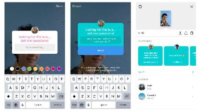 Instagram Luncurkan Stiker Pertanyaan untuk Instagram Stories