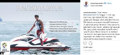 Anies Perkenalkan Atlet Asian Games 2018 Jakarta Aero Sutan Aswar