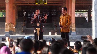 Berani Koreksi Pidato Jokowi, Pria Ini Dapat Sepeda