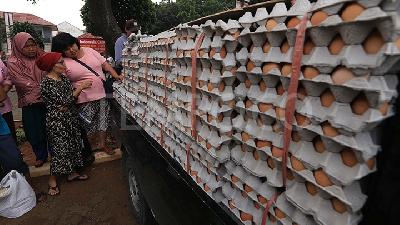 BI: Telur Ayam Picu Inflasi Pekan Keempat Juli Tembus 0,25 Persen