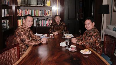 SBY Sebut AHY Bukan Harga Mati Jadi Cawapres Prabowo Subianto