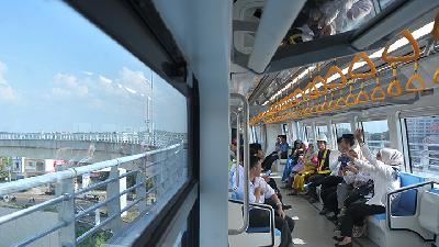 Usai Asian Games, Jam Operasional LRT Palembang Diubah