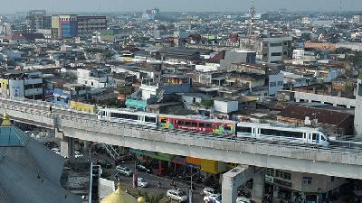Dievaluasi, LRT Palembang Stop Operasi Akhir Pekan Ini