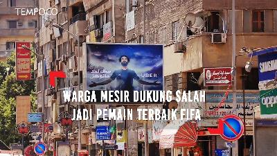 Rakyat Mesir Dukung Mohammed Salah Masuk Pemain Terbaik FIFA