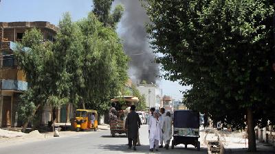 Serangan Taliban di Afganistan, Puluhan Orang Tewas