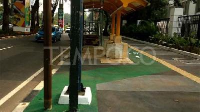 Viral Tiang Listrik di Jalur Sepeda Senayan, Ini Penjelasan PLN