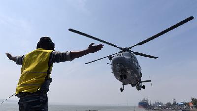 TNI AL Gelar Latihan Operasi SAR Laut