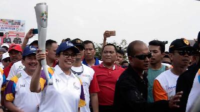 Sri Mulyani ke Bandara Soetta, Cek Persiapan Asian Games 2018