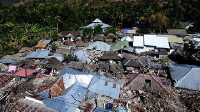 Bantuan Gempa Lombok dari Yogyakarta Capai 12,5 Ton