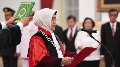 Menkumham: Enny Nurbaningsih Sangat Cakap Jadi Hakim Konstitusi