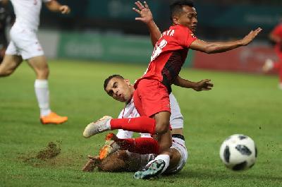 Bintang Timnas U-23: Irfan Jaya , Cetak Gol Perdana Lalu Cedera
