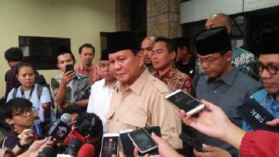 Prabowo: Indonesia Terancam Menjadi Negara Miskin Selamanya