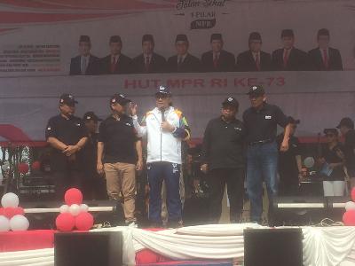 MPR Gelar Jalan Santai Rayakan Ulang Tahun ke-73
