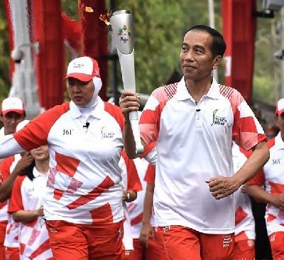 Jokowi Optimistis Target Med ali Emas Asian Games 2018 Terlampaui