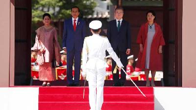 Lawat an Jokowi ke Korea Selatan Peringati 45 Hubungan Diplomatik