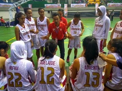 Kejuaraan Basket Pelajar Asia: Tim Putri Indonesia Kalah Lagi