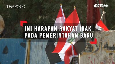 Ini Harapan Rakyat Irak pada Pemerintahan Baru 